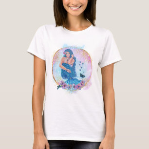 T-shirt Melasandria mermaid par Renee Lavoie