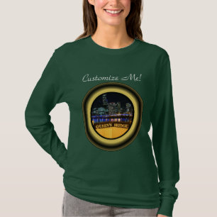 T-shirt Melbourne Australie Lumières CBD au-dessus du pont