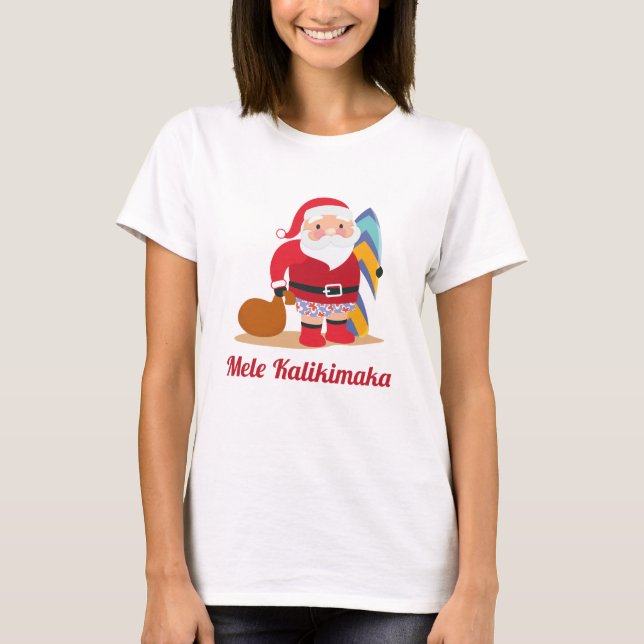 T-shirt Mele Kalikimaka (Devant)