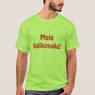 T-shirt Mele Kalikimaka !