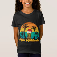 Mele Kalikimaka Hawaii Noël Tiki Santa Hat