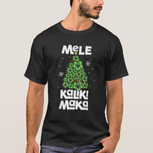 T-shirt Mele Kalikimaka Hawaii sapin de Noël Hawaii Hawaii