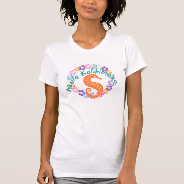 T-shirt Mele Kalikimaka - Joyeux Noël (Devant)