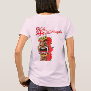 T-shirt Mele Kalikimaka Père Noël Tiki