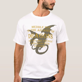 T-shirt Mêlez pas dans les affaires des dragons