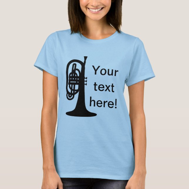 T-shirt Mellophone personnalisé (Devant)