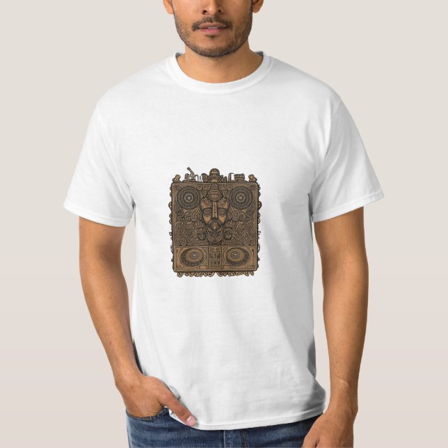 T-shirt Mélodies mystiques (Devant)