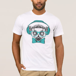 T-shirt Mélomane du lémur  