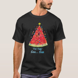 T-shirt Melon Noël en Juillet Ce Sea Sun Summer Shi