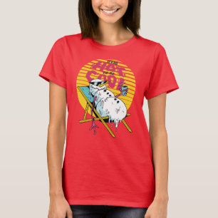 T-shirt Melting Snowman tellement chaud pour être cool