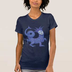 T-shirt Mélusine, Créature Magique Sous-Marine, Art Imagin
