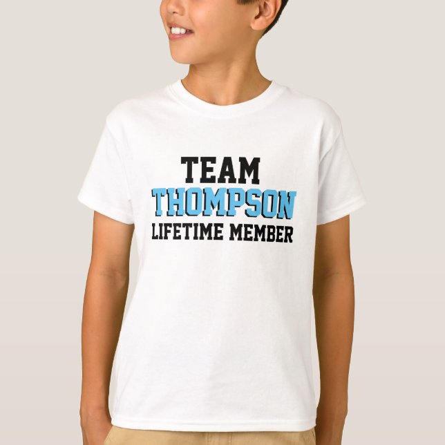 T-shirt Membre à vie de la famille d'équipe - Adopter (Devant)