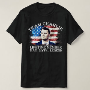 T-shirt Membre à vie de l'équipe Charlie Homme Mythe Légen