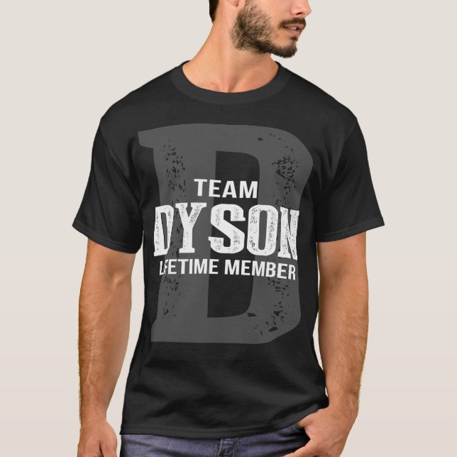 T-shirt Membre à vie de l'équipe DYSON (Devant)