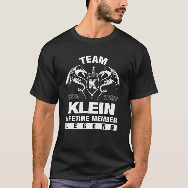 T-shirt Membre à vie de l'équipe Klein (Devant)