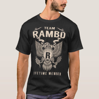 T-shirt Membre à vie de l'équipe RAMBO