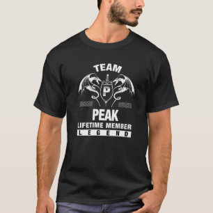 T-shirt Membre à vie de Team Peak