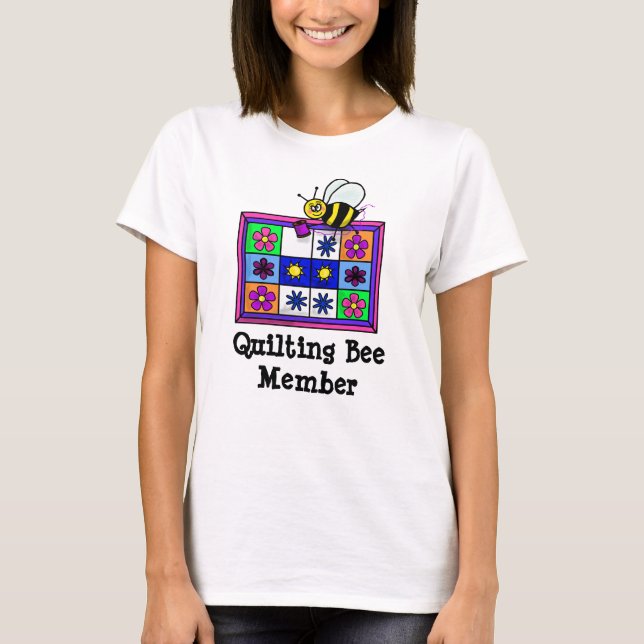 T-shirt Membre Bee Quilting (Devant)