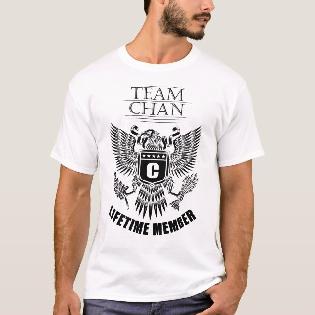 T-shirt Membre de Team Chan Lifetime (Devant)