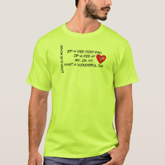 T-shirt Membre du Zipper Club