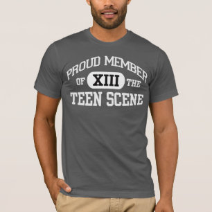 T-shirt Membre fier anniversaire de scène de l'adolescenc