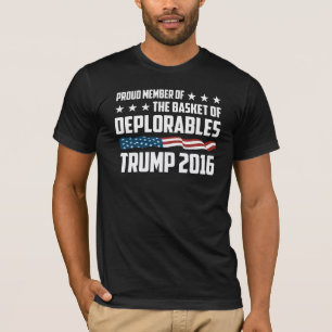 T-shirt Membre fier du panier de l'atout de Deplorables