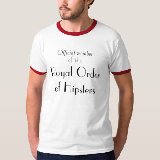 T-shirt Membre officiel, de, ordre royal des hippies
