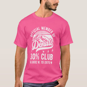 T-shirt Membre officiel du Denali 30 Club Alaska National