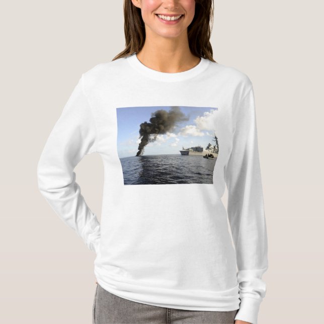 T-shirt Membres de la Garde côtière américaine (Devant)