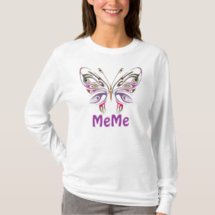 T-shirt MeMe a personnalisé le papillon
