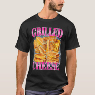 T-shirt Mème alimentaire amusant Fromage Grillé Sandwiches
