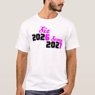 T-shirt Mème Amusant Six Sept