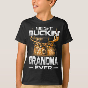 T-shirt Mémé Buckin 'Toujours Chemise Cerf Chasse Bucking
