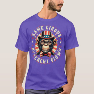 T-shirt Même cirque Clown différent