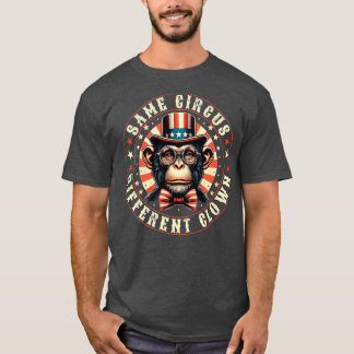 T-shirt Même cirque Clown différent