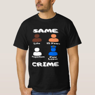 T-shirt Même crime