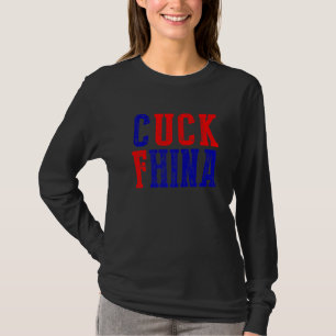 T-shirt Meme Cuck Fhina Je suis avec Taïwan Taïwanais Sou