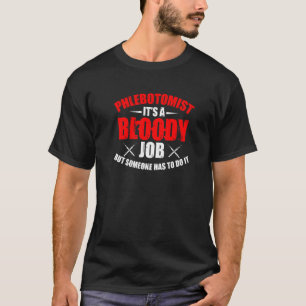 T-shirt Mème d'aiguille de ponction veineuse pour une infi