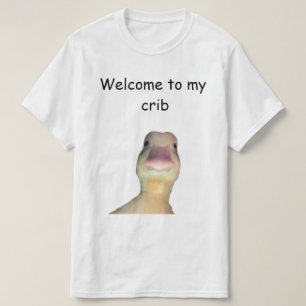 T-shirt Mème de canard drôle – “Bienvenue dans mon antre” 