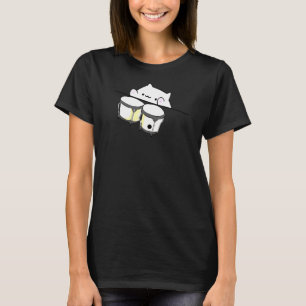 T-shirt Mème de chat Bongo