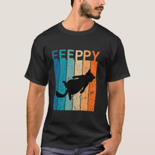 T-shirt Mème de chat drôle endormi Citation de chat endorm