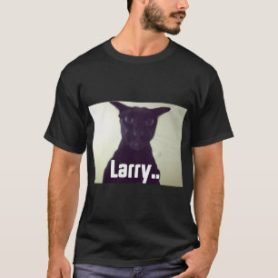 T-shirt Mème de chat maudit Larry Evil