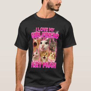 T-shirt Mème de chats Amateur de chat drôle Citations de c