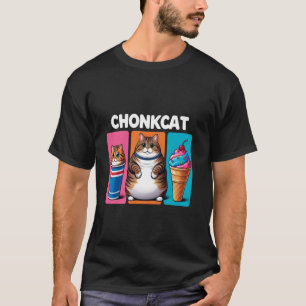T-shirt Mème de chats gras drôles, Chat Chonk Cadeau pour