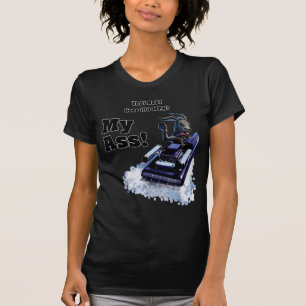 T-shirt Mème de course de 100 MPH pour un jet amusant ou u