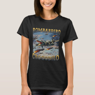 T-shirt Mème de crocodile drôle Bombardiro Crocodilo Funny