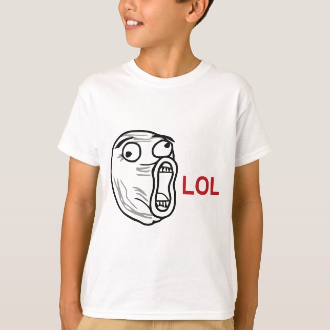 T-shirt Meme de LOL (Devant)