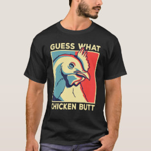 T-shirt Mème De Poulet Devine Ce Beurre De Poulet