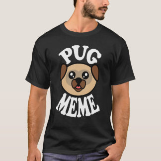 T-shirt Mème de Pug mignon