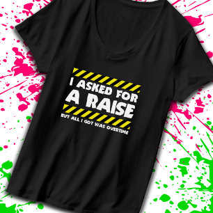 T-shirt Mème de travail amusant - Heures supplémentaires d